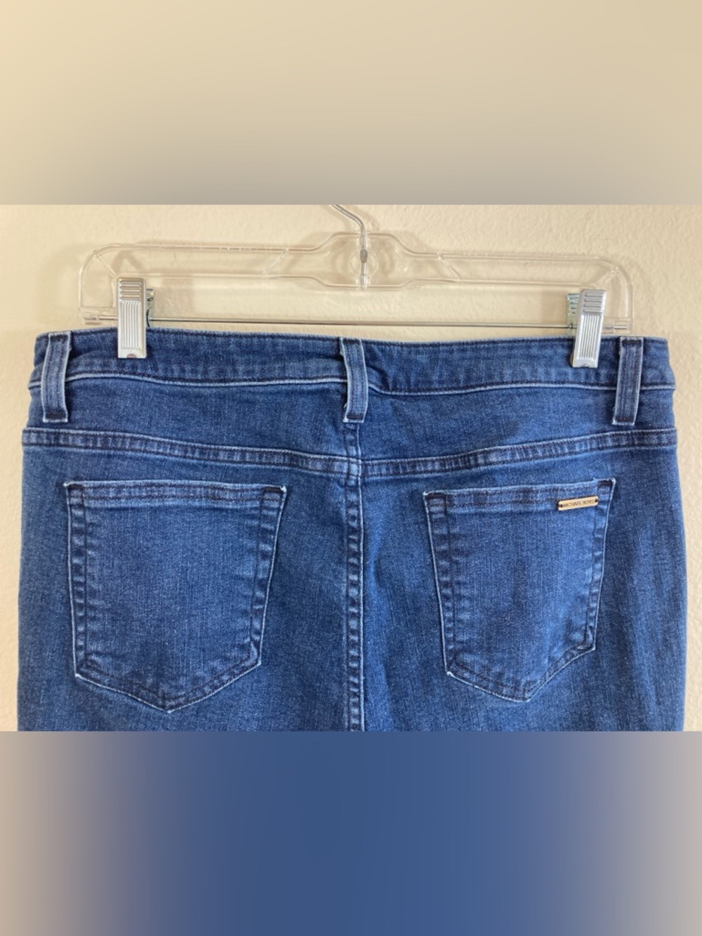 Michael Kors Selma Skinny Jeans Women’s Size 12 Denim Blue Stretch - Picture 9 of 13